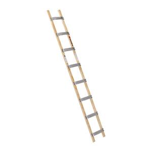 Euroline Holz/Alu-Dachdeckerauflegeleiter Nr. 11102 1 x 8 Dachleiter