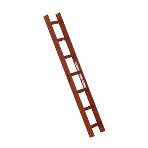 Euroline Alu-Dachauflegeleiter rot Nr. 322