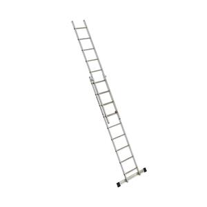 Euroline Alu-Schiebeleiter 2-teilig Nr. 202 2 x 9
