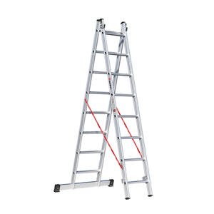 Euroline Alu-Mehrzweckleiter 2-teilig Nr. 306