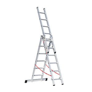 Euroline Alu-Mehrzweckleiter 3-teilig Nr. 307