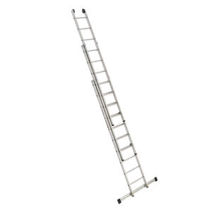Euroline Alu-Schiebeleiter 3-teilig Nr. 303 3 x 10