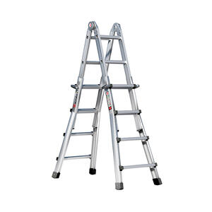 Euroline Alu-Vario-Klappleiter Nr. 316 4 x 4