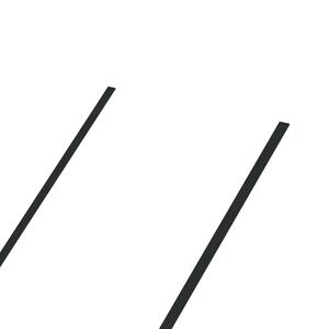 Günzburger Steigtechnik Kunststoff-Auflage für Dachleiter Länge 1,96 m