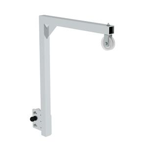 Günzburger Steigtechnik Aufzugvorrichtung für Einholm-Mastleiter mit Steigschutzschiene