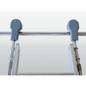 Günzburger Steigtechnik Kopffahrwerk für Regalleiter