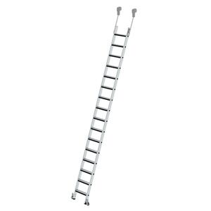 Günzburger Steigtechnik Stufen-Regalleiter fahrbar mit relax step®