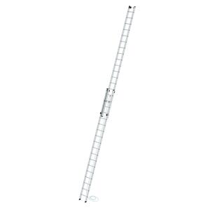 Günzburger Steigtechnik Sprossen-Seilzugleiter 2-teilig ohne Traverse 2x18 Sprossen
