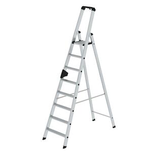 Günzburger Steigtechnik Stufen-Stehleiter einseitig begehbar