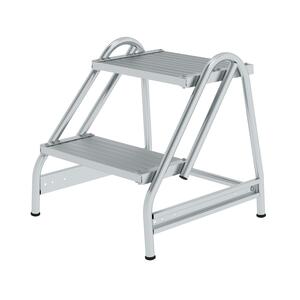 Günzburger Steigtechnik Arbeitspodest einseitig begehbar Aluminium geriffelt
