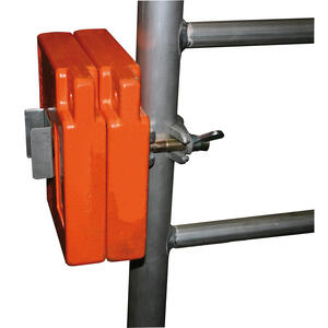 Krause Ballasthalter, kurz mit Halbkupplung