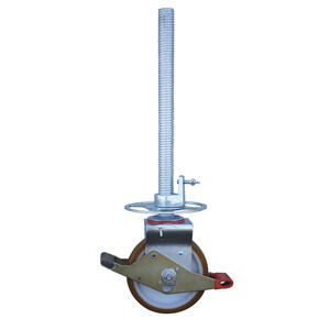 Krause STABILO Fahrrolle gummiert 200 mm, höhenverstellbar