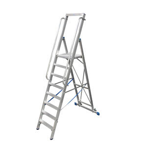Krause STABILO Stufen-StehLeiter mit großer Standplattform