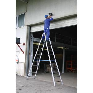 Krause STABILO Sprossen-DoppelLeiter