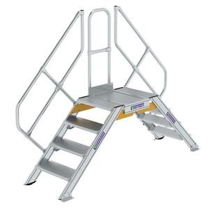 Günzburger Steigtechnik Überstieg 45° Stufenbreite 600mm