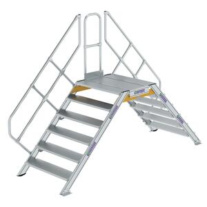 Günzburger Steigtechnik Überstieg 45° Stufenbreite 1000mm