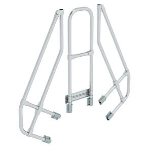 Günzburger Steigtechnik Überstieg 60° zweiter Handlauf