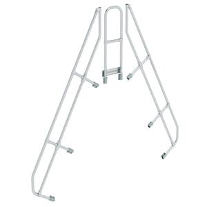 Günzburger Steigtechnik Überstieg 60° zweiter Handlauf