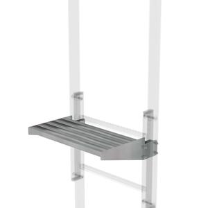 Günzburger Steigtechnik Ausstiegstritt Stahl verzinkt