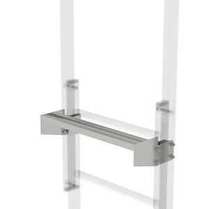 Günzburger Steigtechnik Ausstiegstritt Edelstahl