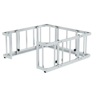 Günzburger Steigtechnik Tankwagenleiter Schutzkorb mit absenkbarer Fußleiste