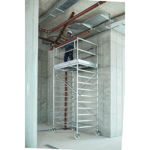 Günzburger Steigtechnik Rollgerüst 1,35x3,0 m mit Doppel-Plattform