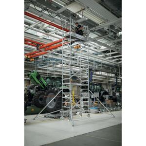 Günzburger Steigtechnik Rollgerüst 0,75x3,0 m mit Auslegern