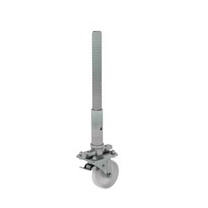 Günzburger Steigtechnik Lenkrolle mit Spindel höhenverstellbar ø 125 mm
