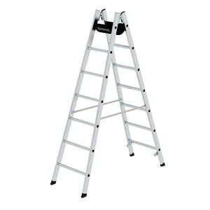 Günzburger Steigtechnik Sprossen-Stehleiter 2x7 Sprossen