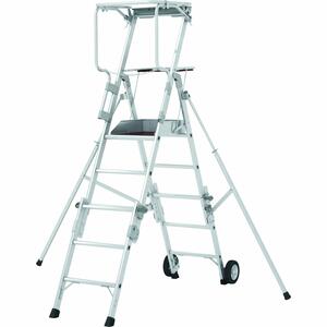 ZARGES ZAP Teleneo S - Teleskop-Plattformleiter 7 Sprossen