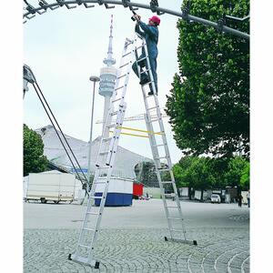 ZARGES Vario B - LM-Stehleiter 4 x 10 Sprossen