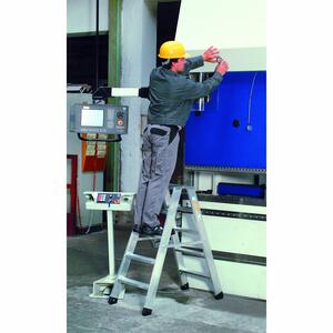 ZARGES Seventec B - LM-Stufen-Stehleiter 2 x 6 Stufen