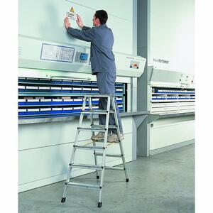 ZARGES XLstep B - LM-Stufen-Stehleiter 2 x 3 Stufen