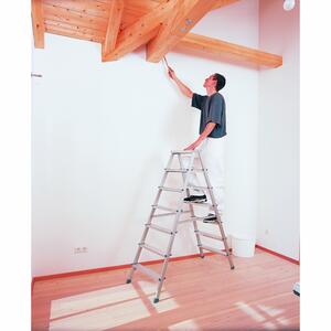 ZARGES Scana B - Stufen-Stehleiter 2 x 4 Stufen