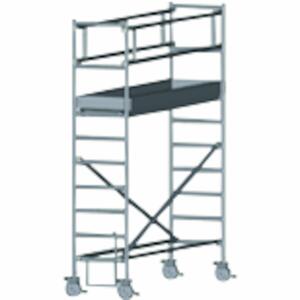 ZARGES RollMaster 1T - LM-Fahrgerüst Fahrbalken Arbeitshöhe 4,65 m