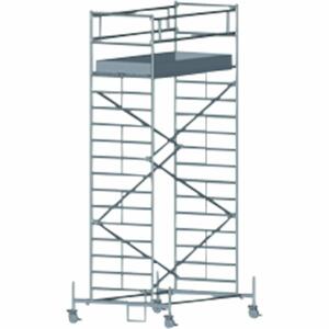 ZARGES RollMaster 2T - LM-Fahrgerüst Fahrbalken Arbeitshöhe 6,60 m