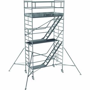 ZARGES Multitower 2DT - LM-Fahrgerüst Aufstieg Arbeitshöhe 6,40 m