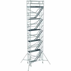 ZARGES Multitower 2DT - LM-Fahrgerüst Aufstieg Arbeitshöhe 12,30 m