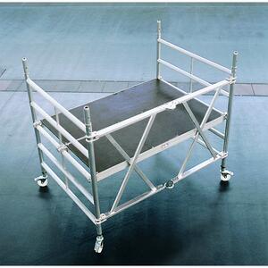 ZARGES Compactmaster 2T - LM-Klappgerüst, Arbeitshöhe 3,50 m