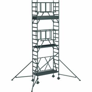 ZARGES Compactmaster S-PLUS 2T - Klappgerüst Arbeitshöhe 6,55 m