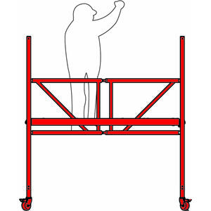 Altrex Klapp-/Fahrgerüst RS TOWER 34 Modul A1 + Räder
